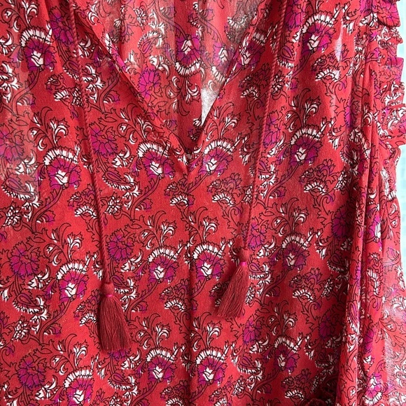 Ulla Johnson 100% Cecile Silk Blouse Size 2 - Picture 10 of 10